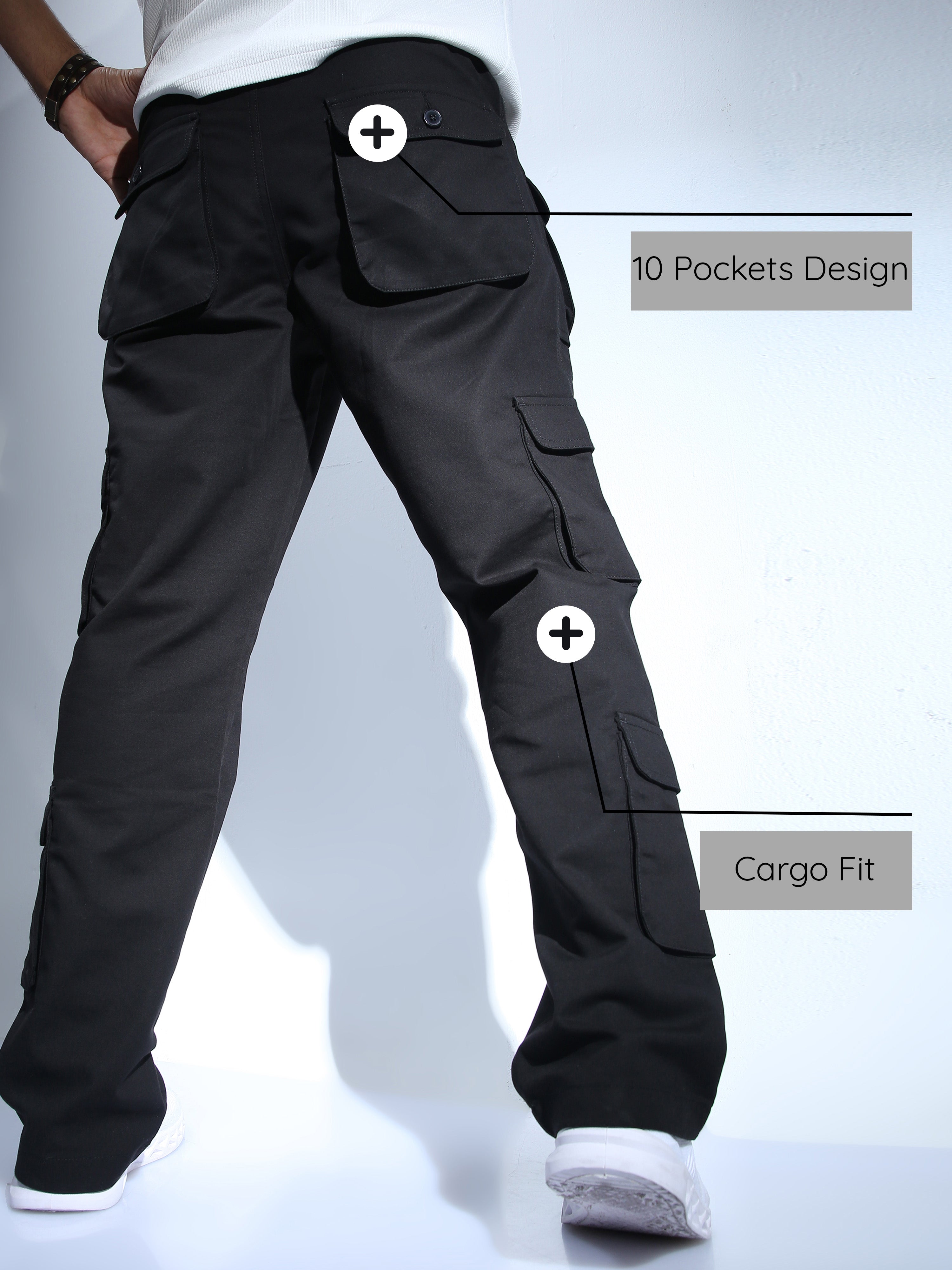 A+ Men Work Cargo Pants Tactical Combat Pants Outdoor Hiking Waterproof  Trousers | eBay